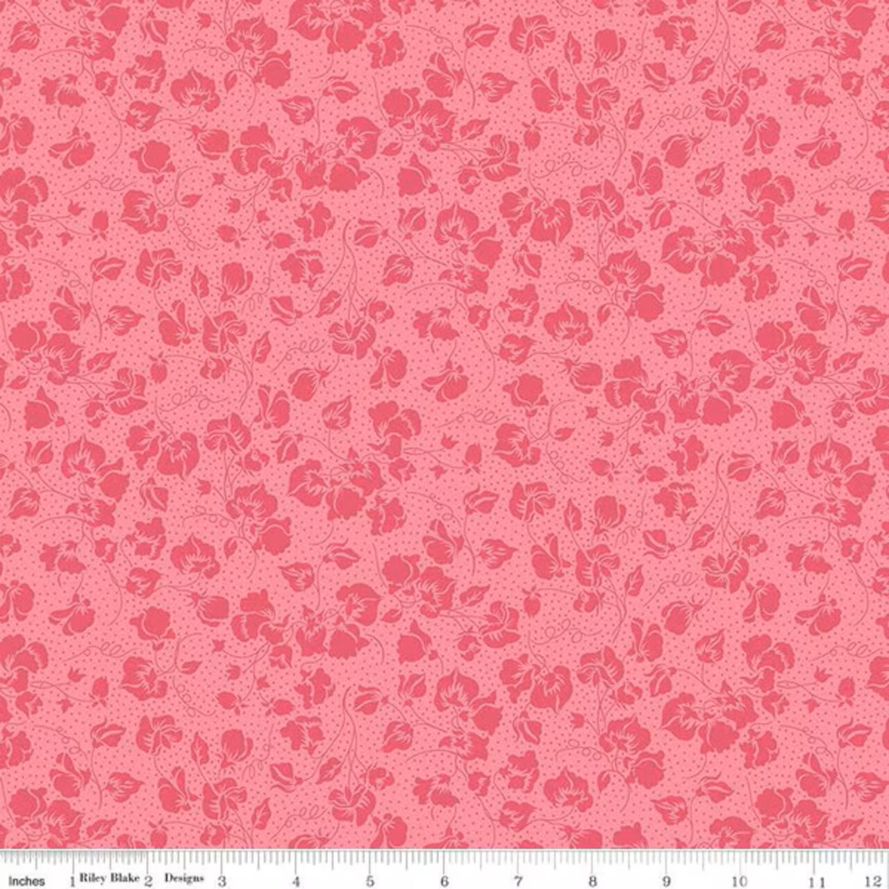 Fabric Liberty Sweet Pea Spot A by the Quarter Yard 01667413A